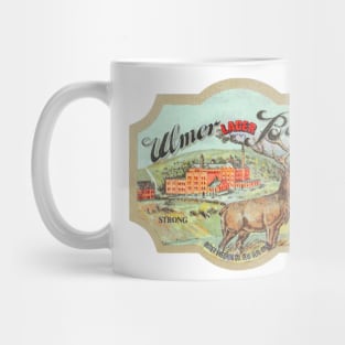 Ulmer Lager Strong Beer Retro Defunct Breweriana Mug